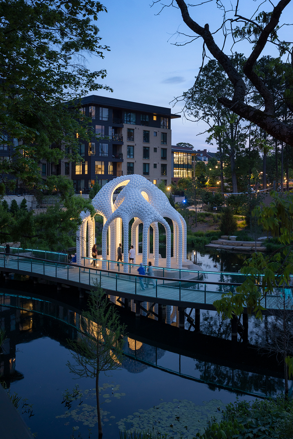 L’île Folie岛亭丨美国北卡罗来纳丨Marc Fornes,THEVERYMANY-46