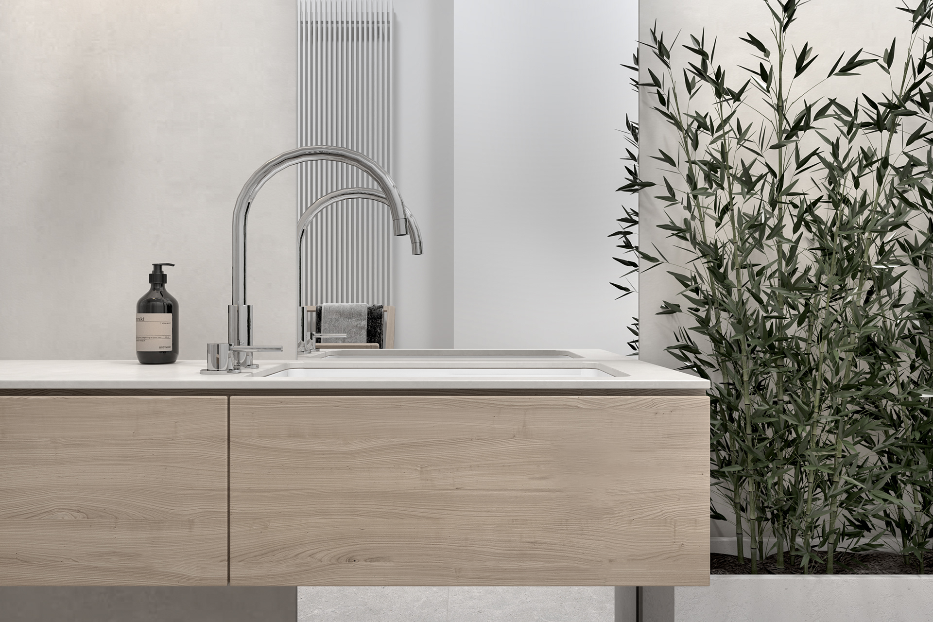 白色系+高级黑 极简主义的极简美-17