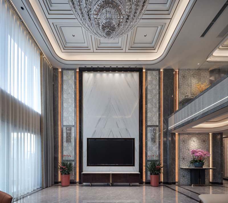 珑御府(空中别墅)装修设计项目丨中国深圳丨金戈铭创空间设计-7