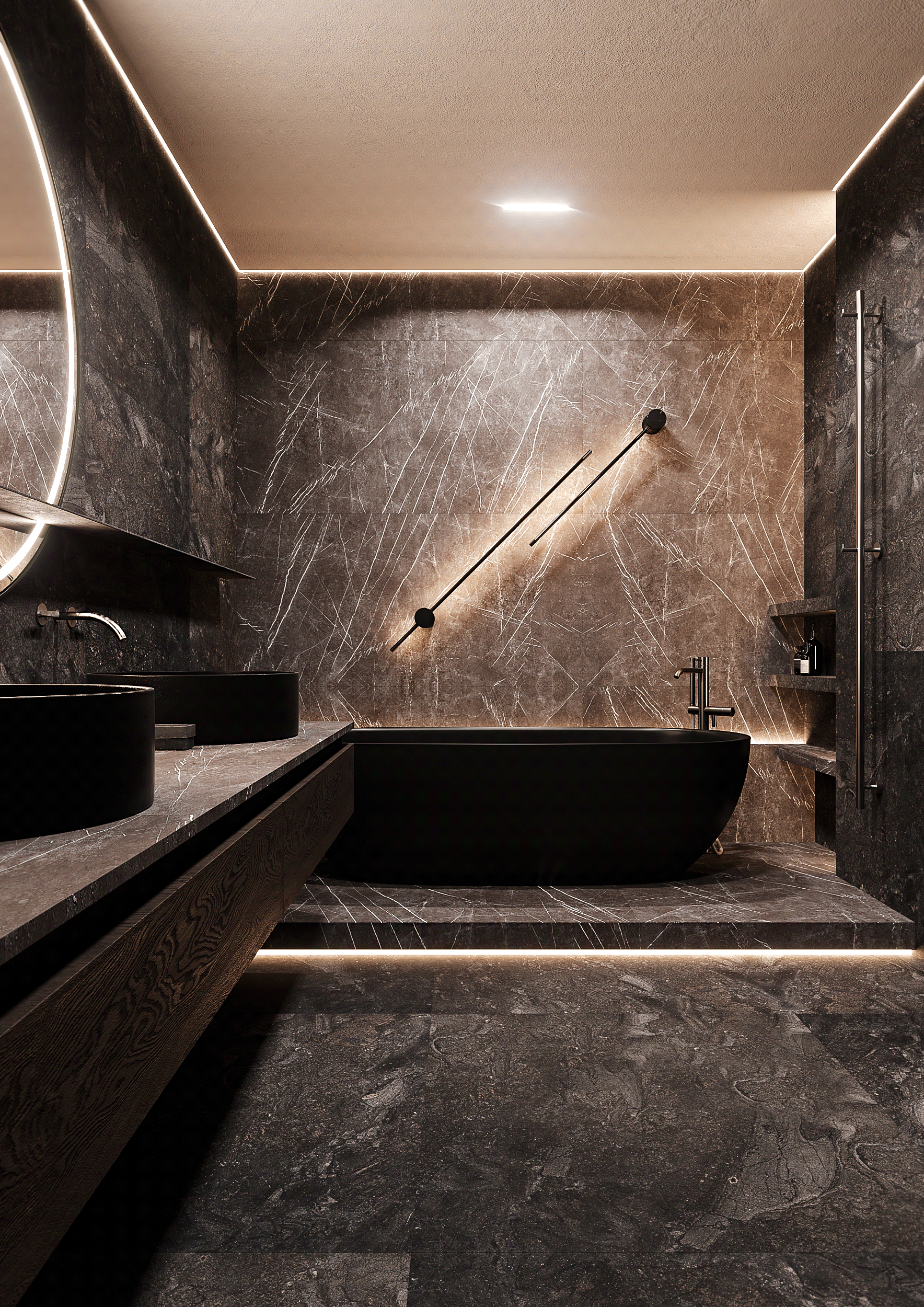 120平，现代简约 乌克兰公寓设计-13