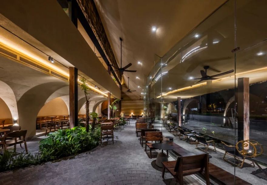 300 m²越南咖啡厅,Phe La Da Nang茶馆-24