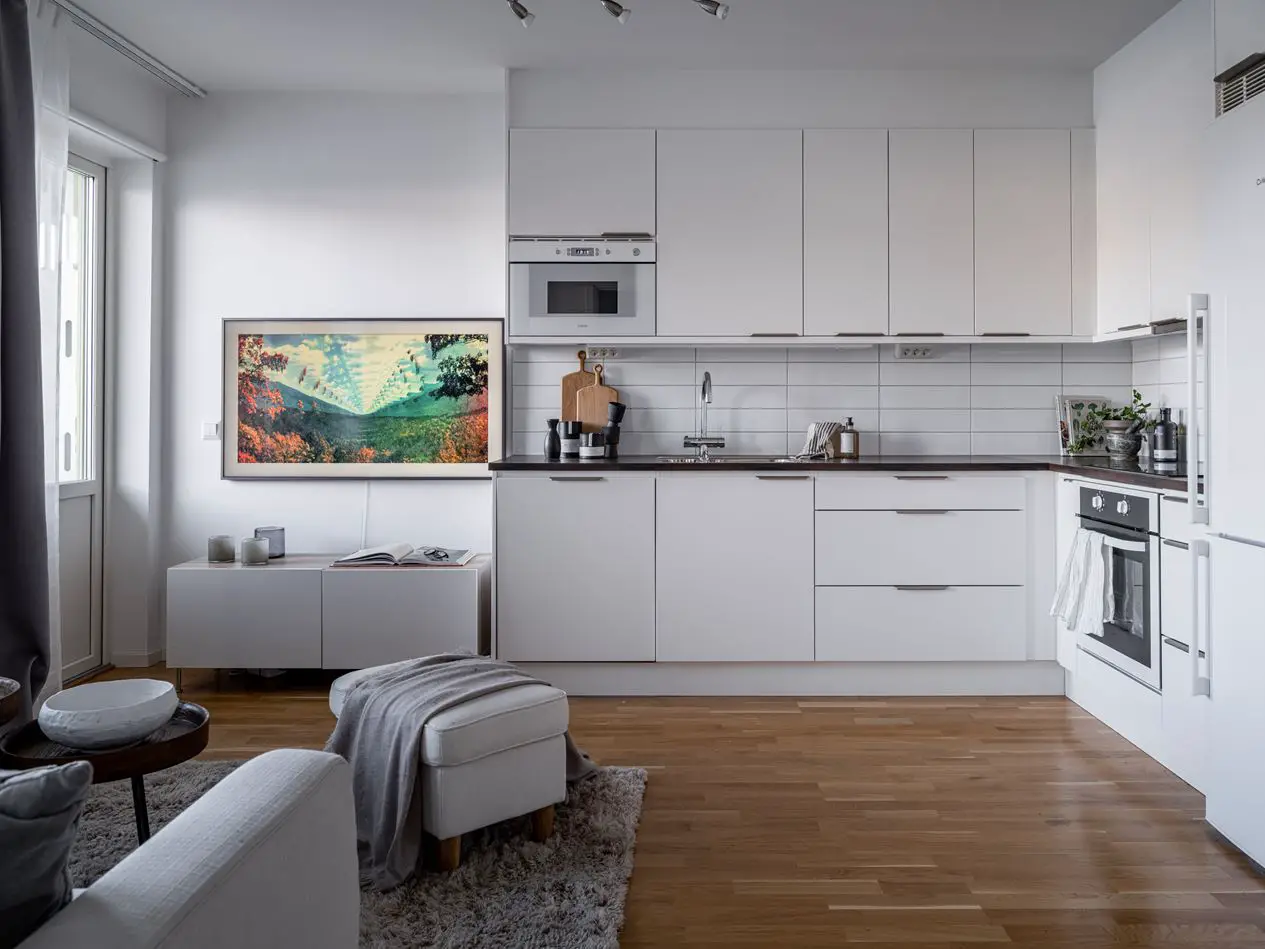 现代一居室公寓巧妙运用半玻璃墙设计-6