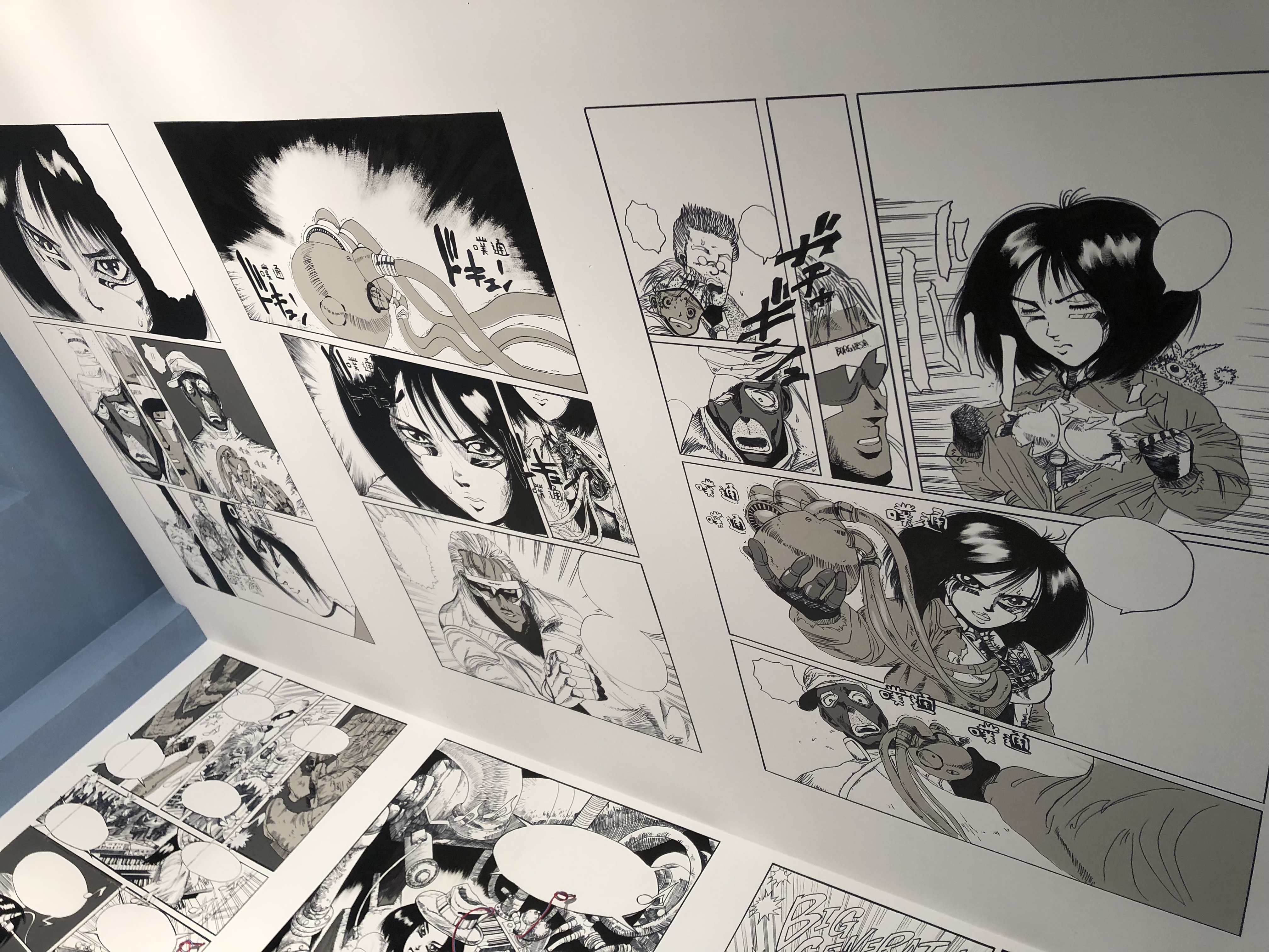 墙体彩绘漫画-1