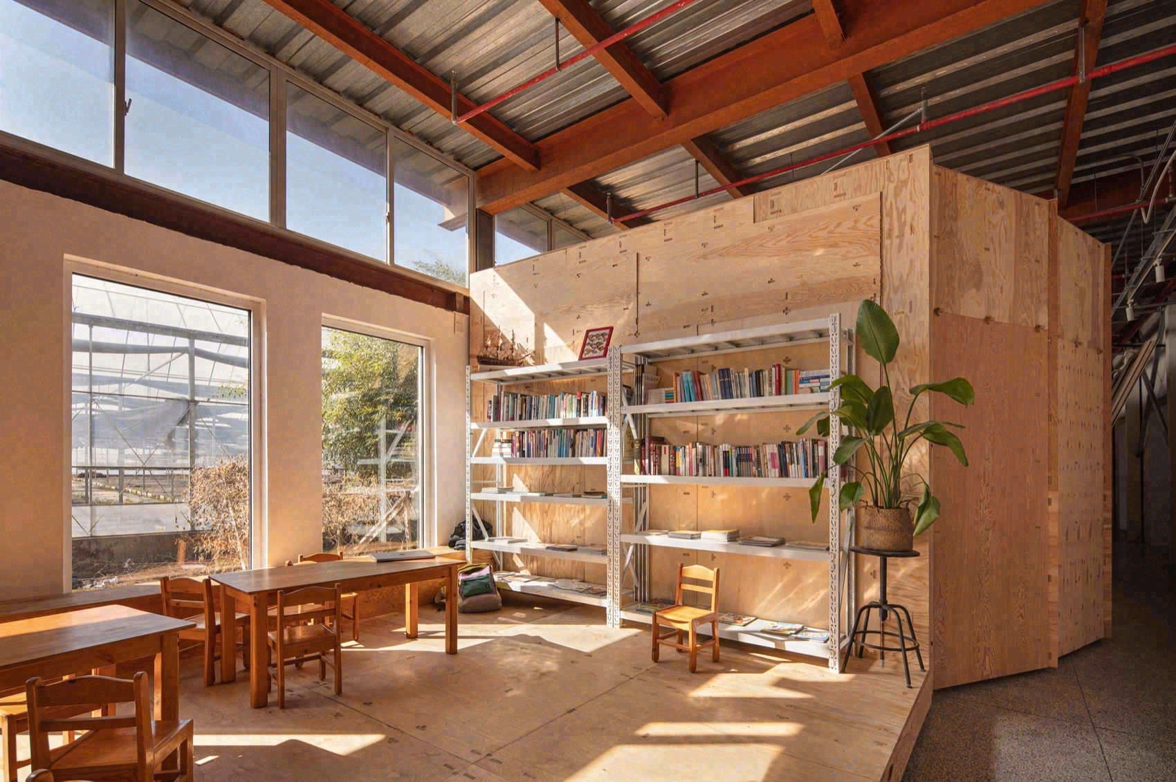 上海闵行松鼠与大山自然社区建筑改造更新丨中国上海丨派对朋友的飞船-16