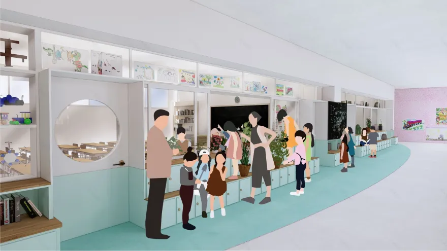 梧州小学丨China丨People's Architecture Office-24