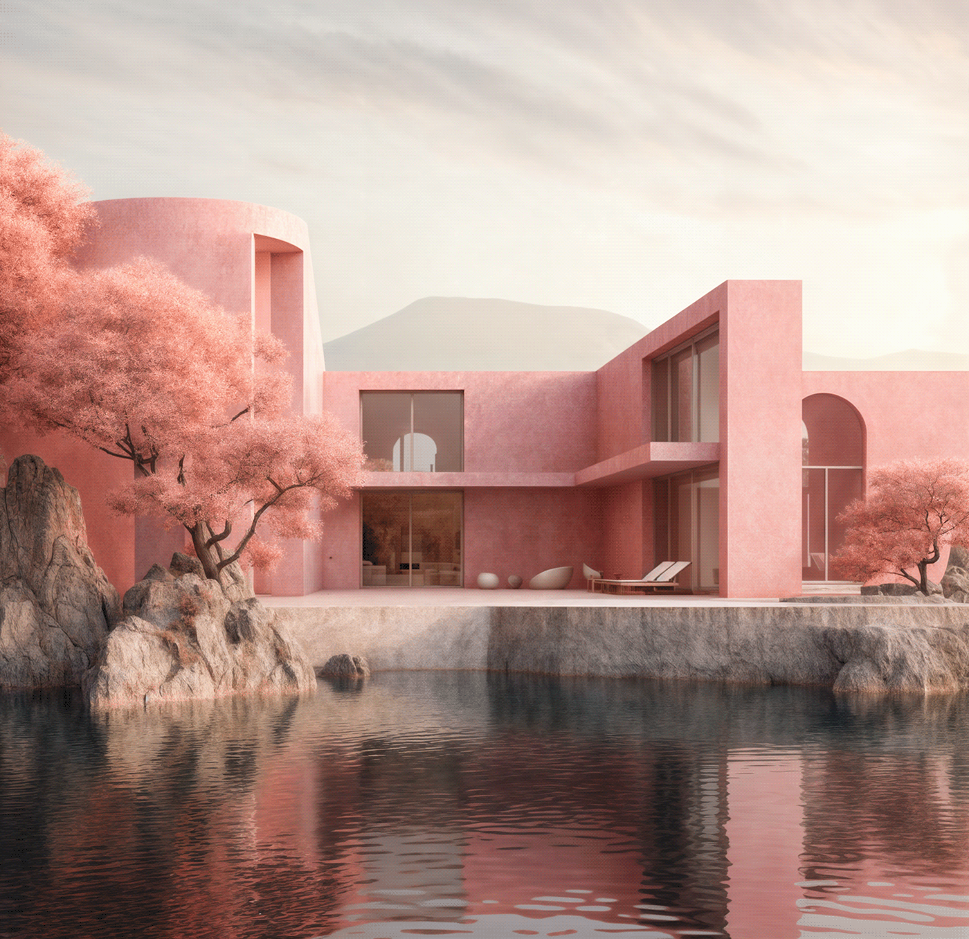 野兽派水上别墅丨意大利丨Cristina La Porta Studio-8