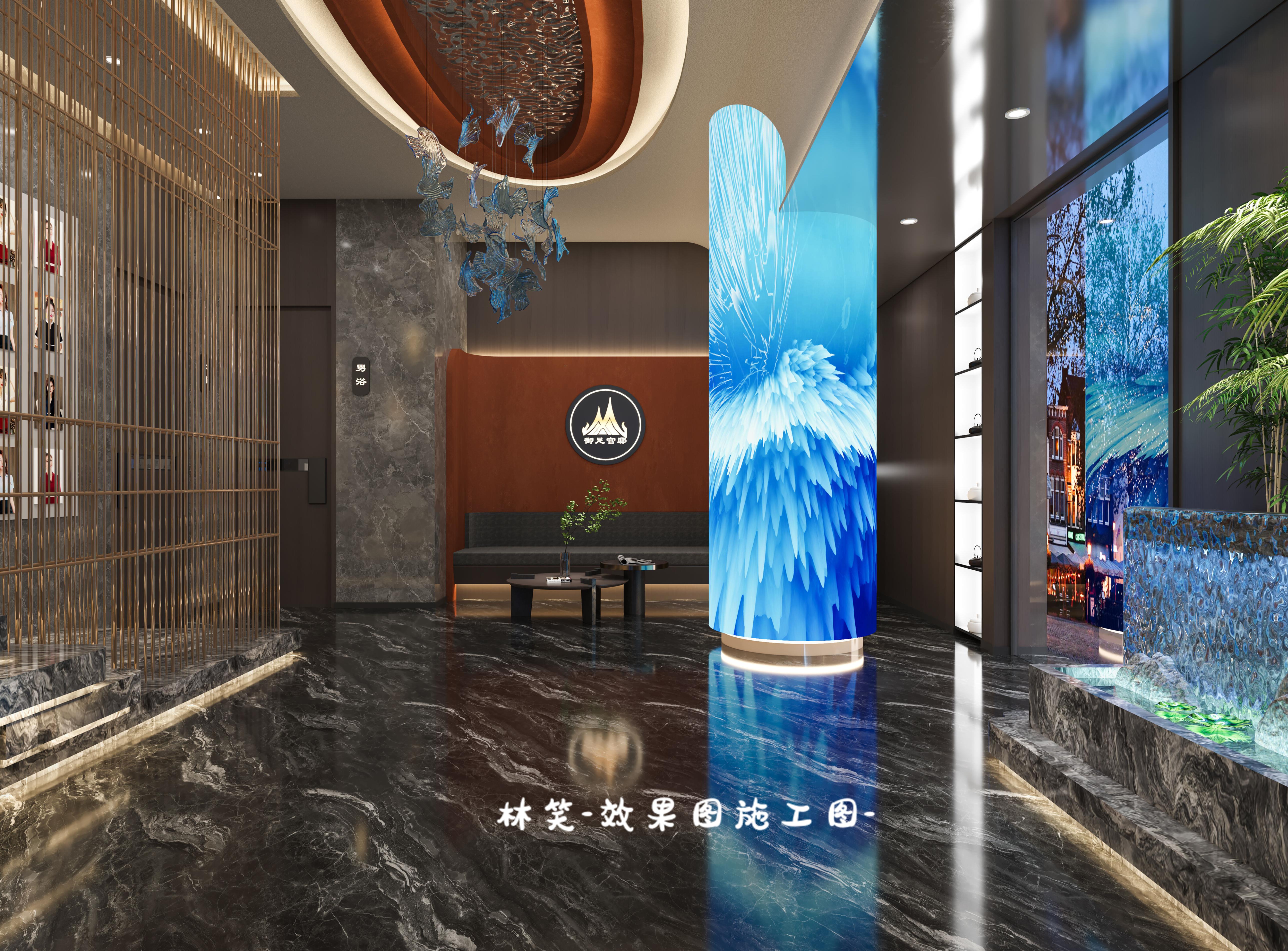 足浴SPA会所设计｜在繁华喧嚣中，寻得一所静谧之处-1