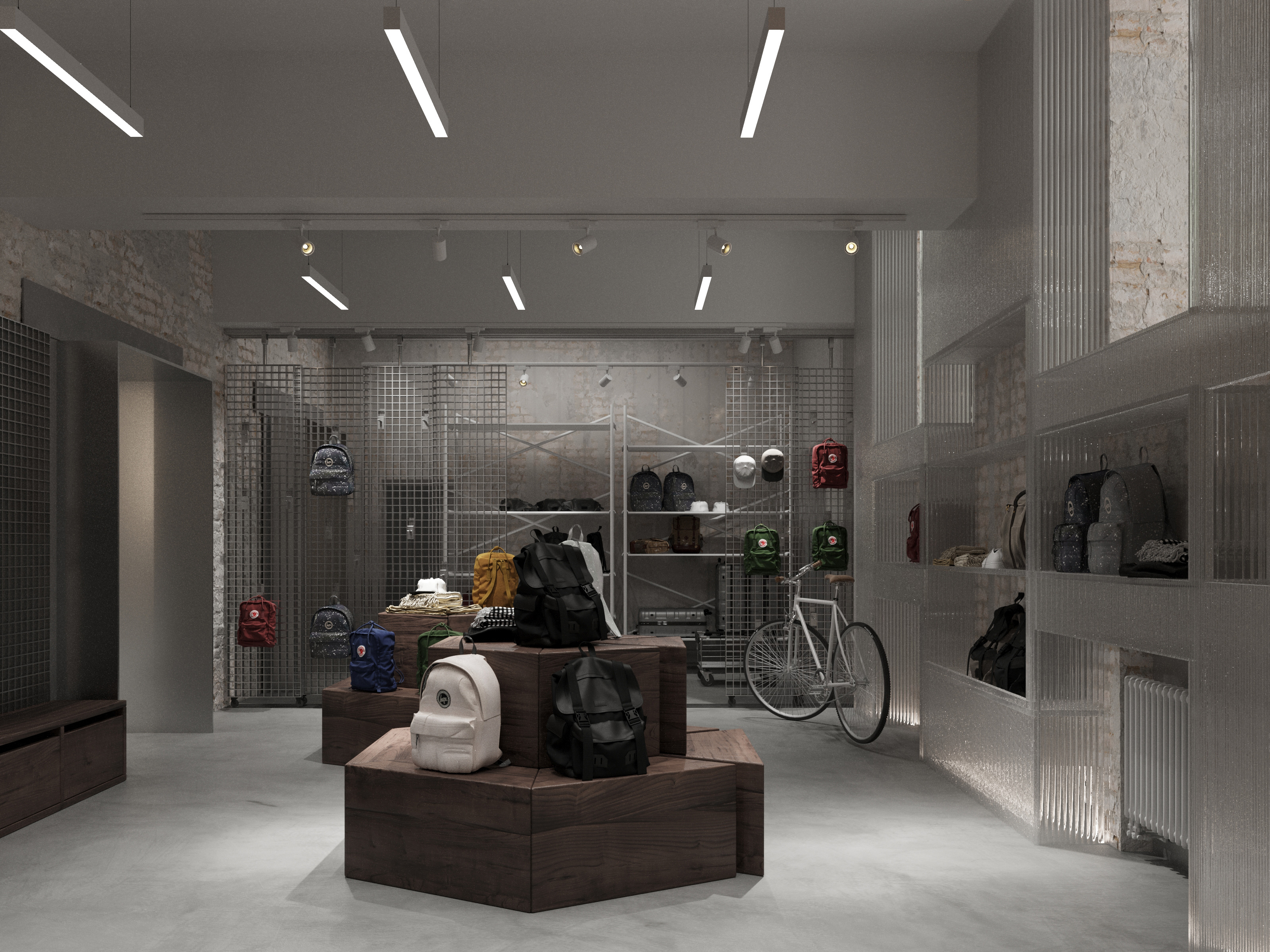 多功能 Proriz Showroom 设计丨乌克兰基辅丨Between the Walls-11