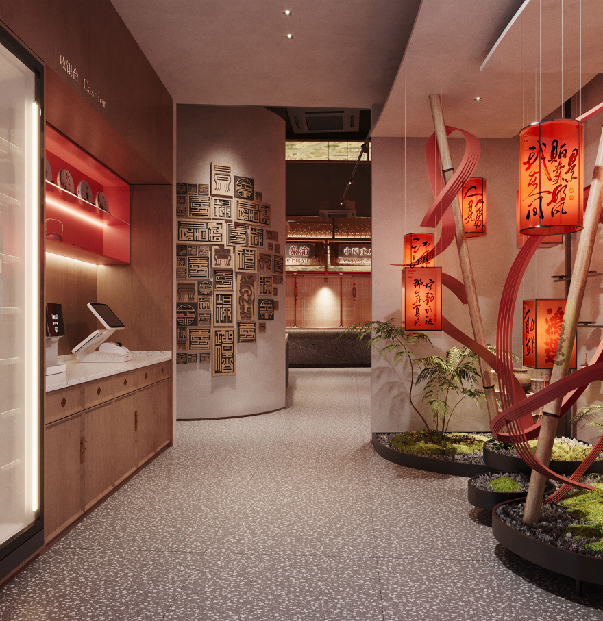 星月豪渝重庆火锅·迪拜店丨阿联酋迪拜丨魔戏空间设计,ABDdesign-38