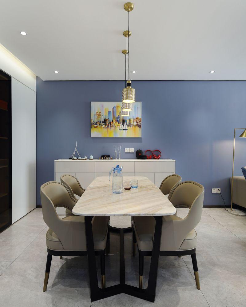 蓝野芳华 · 福田彩虹新都花园 142 平现代北欧风住宅设计丨中国深圳-37