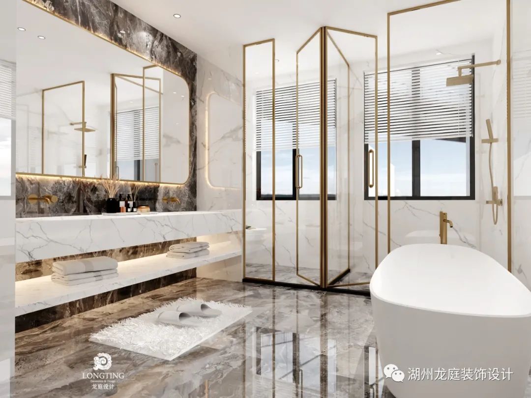 富力城现代简约排屋 | 精致半圆弧楼梯，开放式影音空间-93