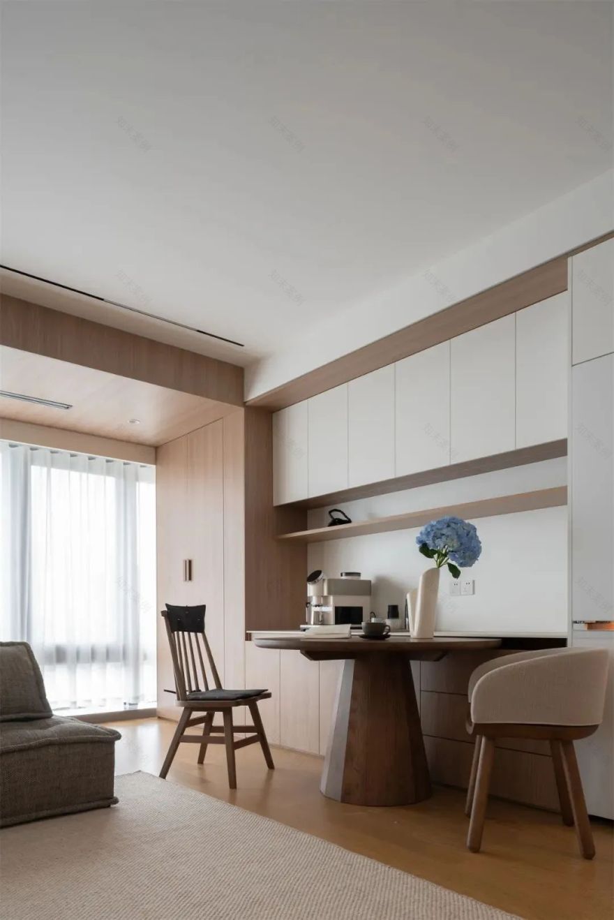 嘉致峰·极简原木风私宅丨铭棠空间&黎铭设计-38