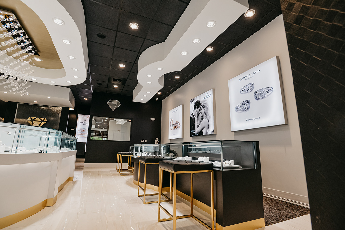 豪华珠宝店的现代设计翻新丨美国威奇托丨Leslie McGwire & Associates-8