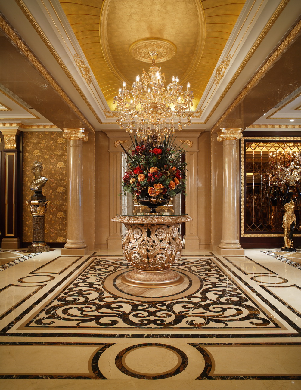 泉州浦西万达公馆 豪华欧式样板房-22