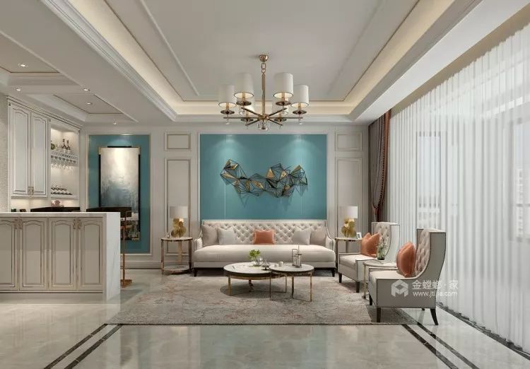 194㎡简欧设计，褪去奢华更显高贵！-15