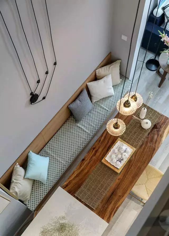 水泥面复式楼,现代休闲风格惊艳亮相-13