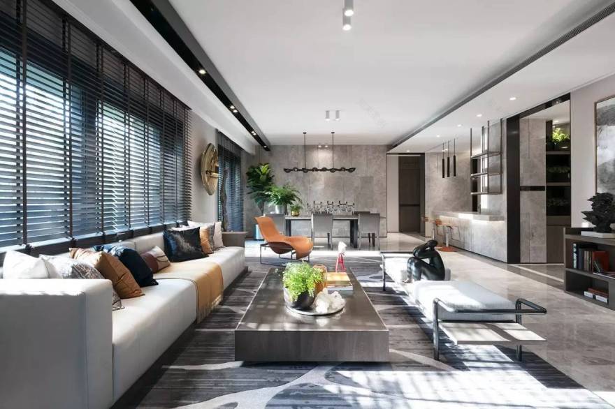 北京金茂府平墅宅邸样板间设计-15