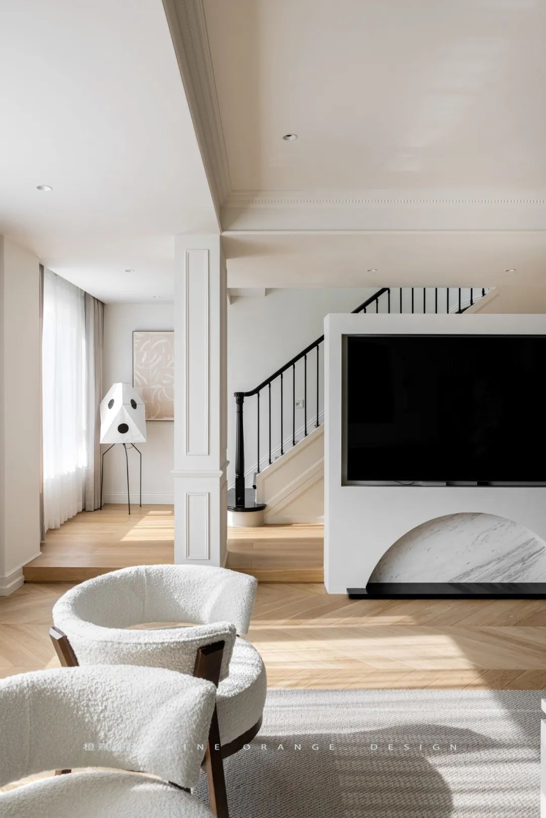 法式复古的宁波四室两厅之家丨中国宁波丨橙熹设计-20