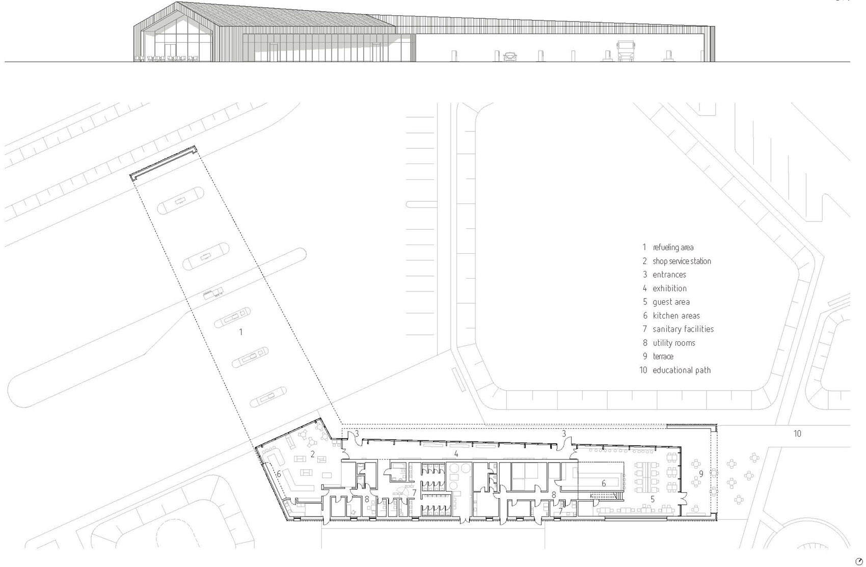 Leubinger Fürstenhügel 服务站丨德国丨MONO Architekten-46