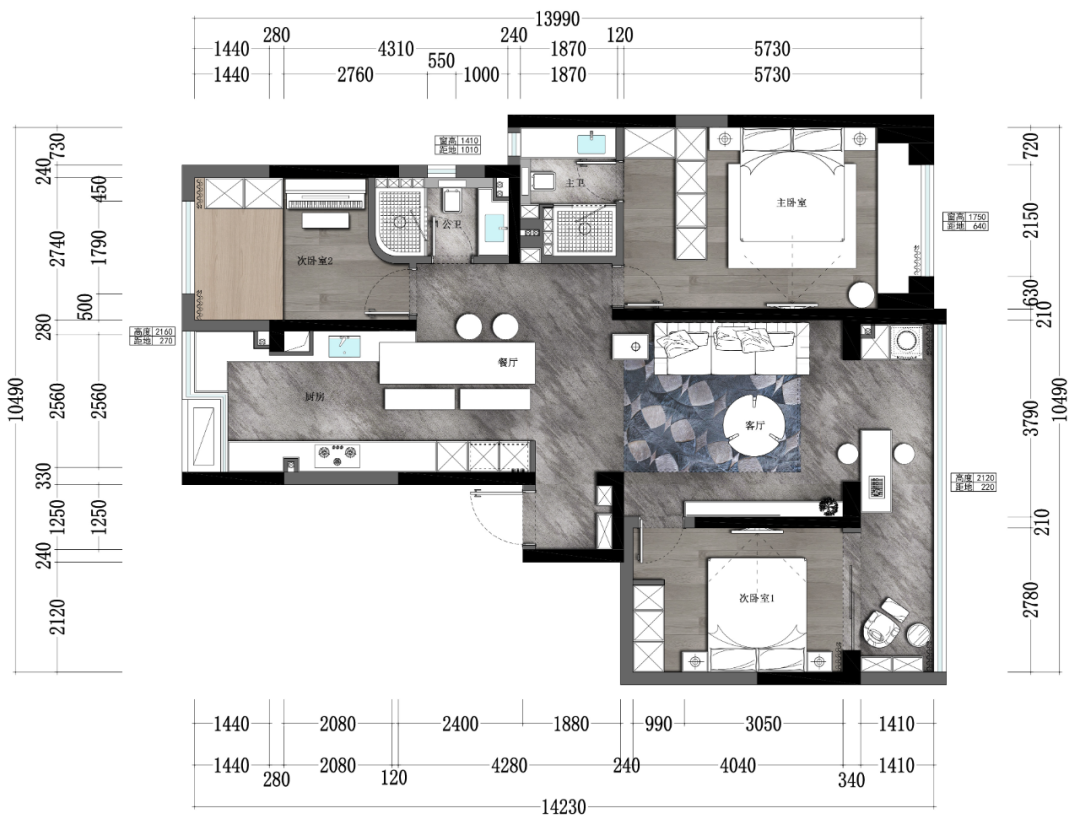 龙湖景粼天序 · 现代极简空间探索丨西安锐格惟辰装饰工程有限公司-28
