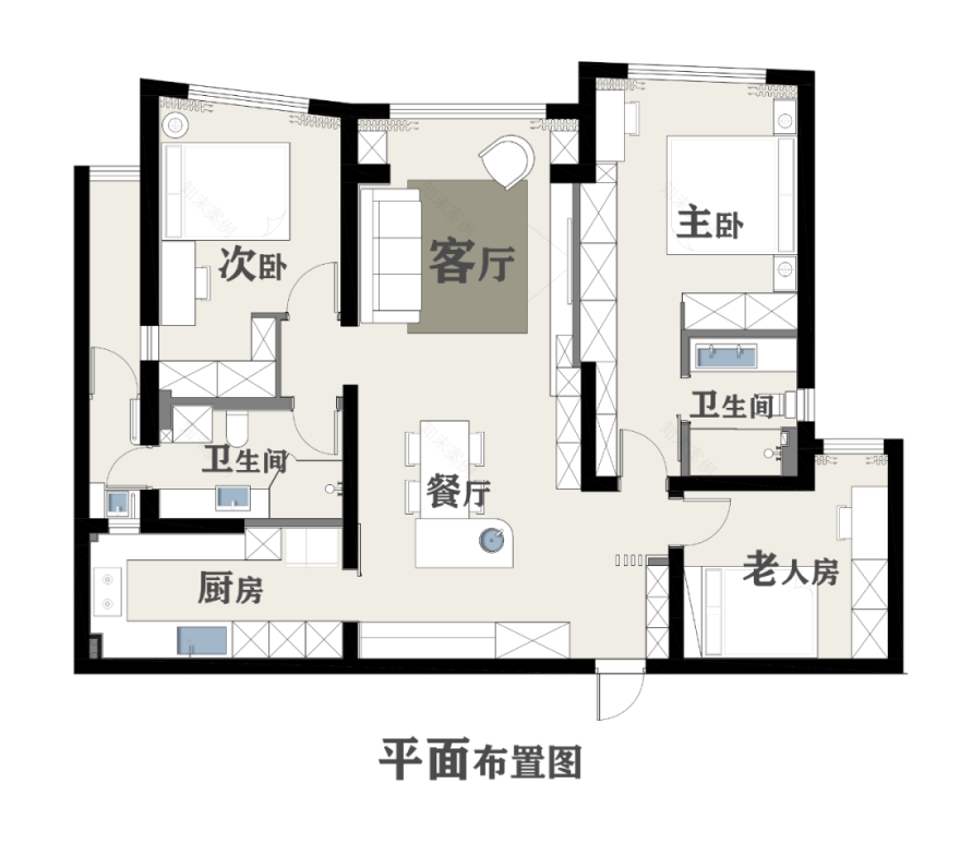 简约纯粹的原创实景案例丨言叙设计机构-5