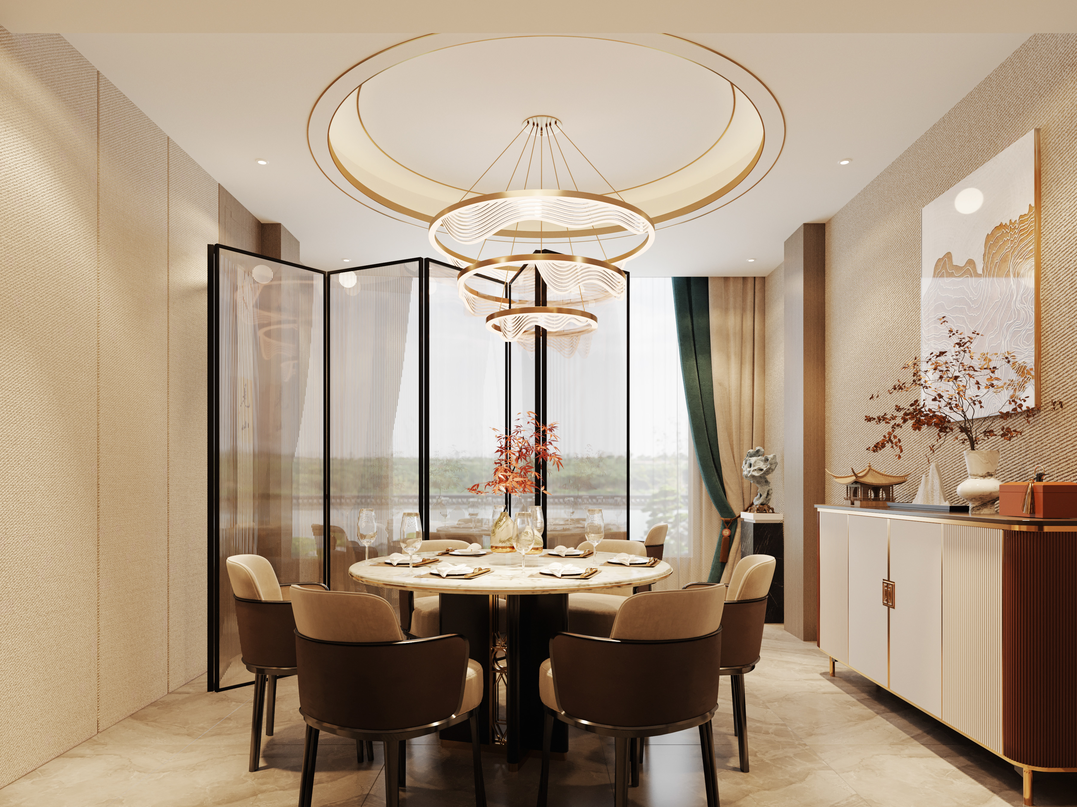 川菜餐厅设计案例-11