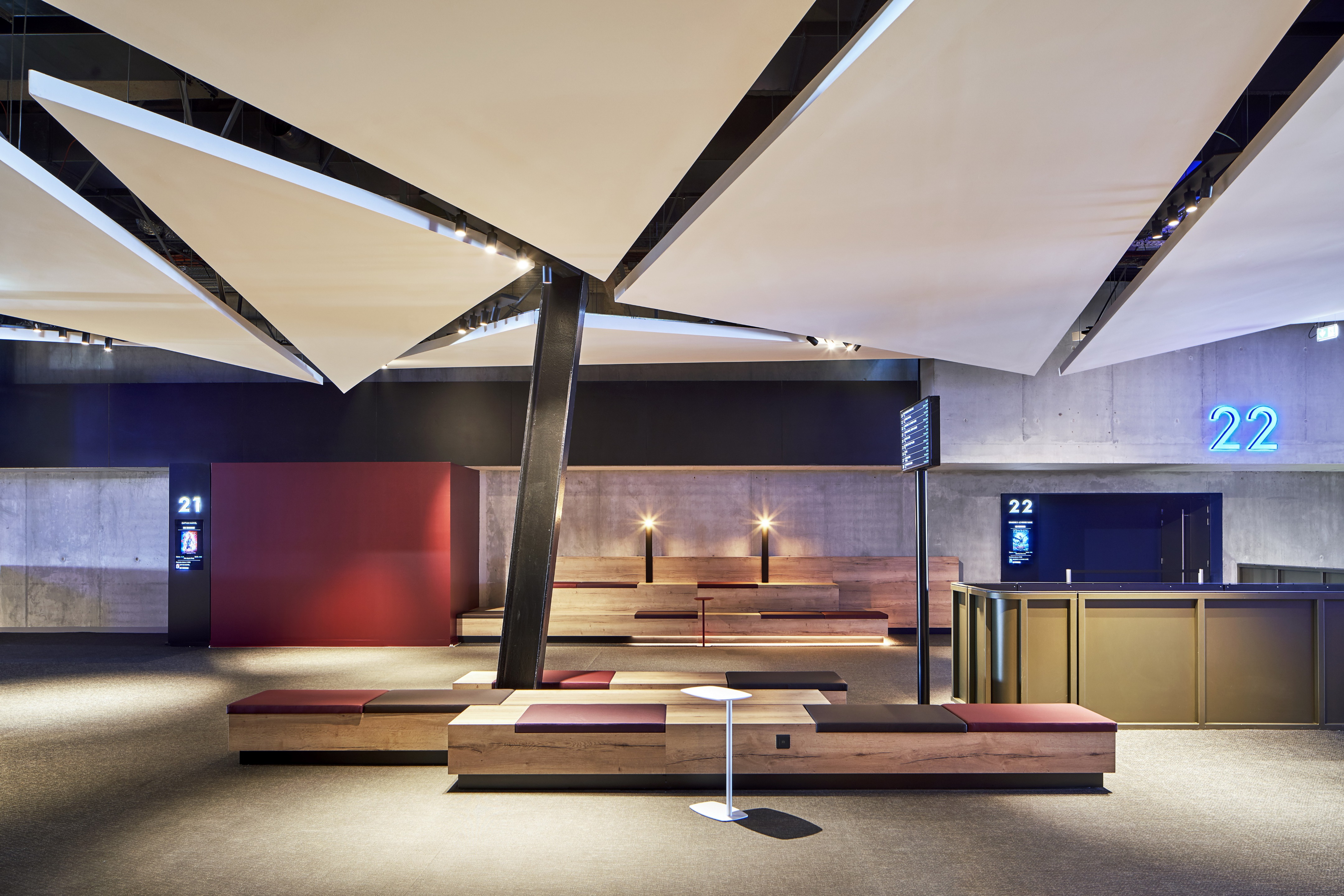 法国购物中心 UGC Ciné·Cité新型多厅影院-5