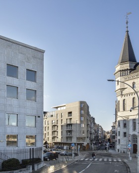 科克里尔公寓丨比利时列日丨Olivier Fourneau Architects