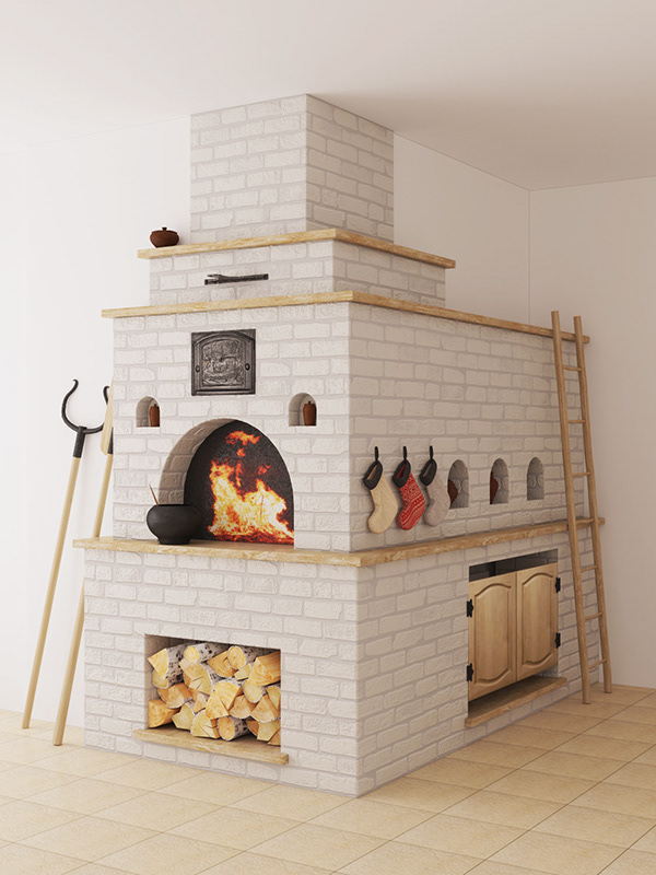 DIY 仿制俄罗斯燃木炉-9