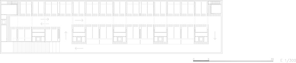 巴塞罗那社会住房设计,通透空间与裸露砖墙的完美结合-31