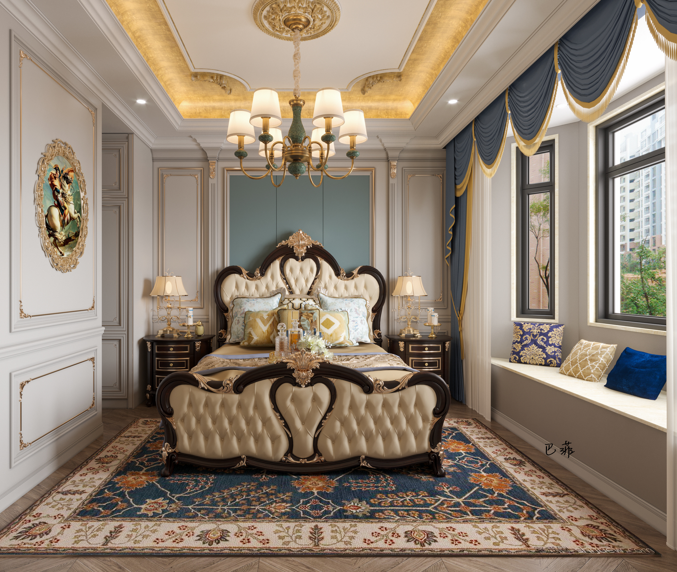 欧式典雅的摩登复古设计-6