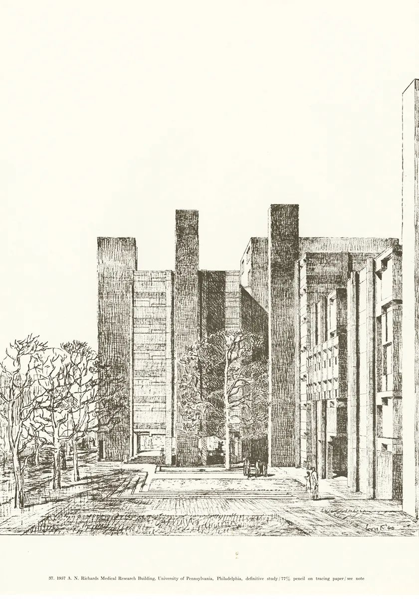 路易斯·康的建筑绘画-39