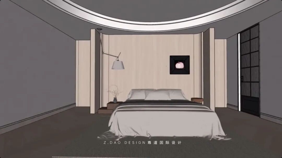 尊道新作|合肥『文一·塘溪津门』1000㎡折衷主义别墅，专治豪宅审美疲劳。-278