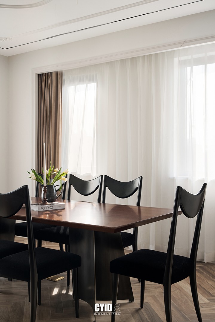 落于首都排屋的现代法式丨中国北京丨辰佑设计,颜青软装-12