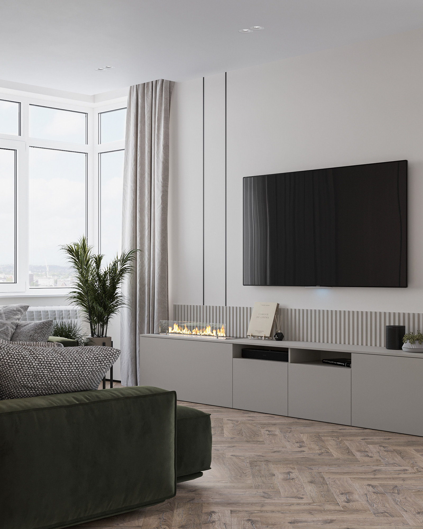 Bally 厨房与客厅设计-26