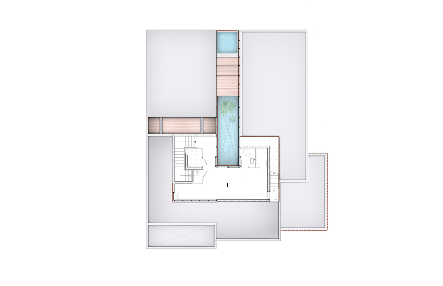 迈阿密拉丁风格住宅，融入传统元素的现代设计-57