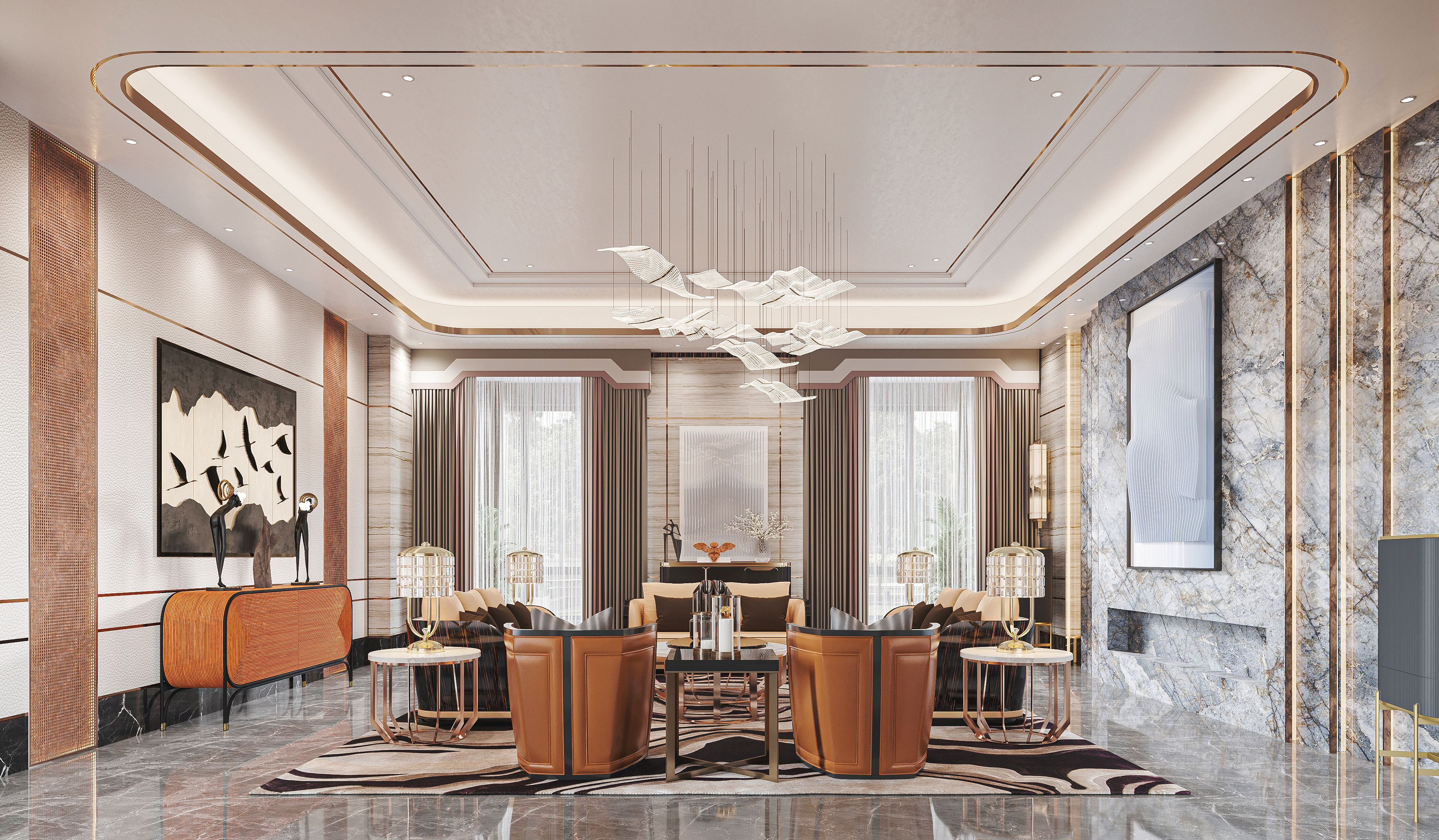 郑州洪水疫情下的室内设计助力行业重振丨中国郑州-31