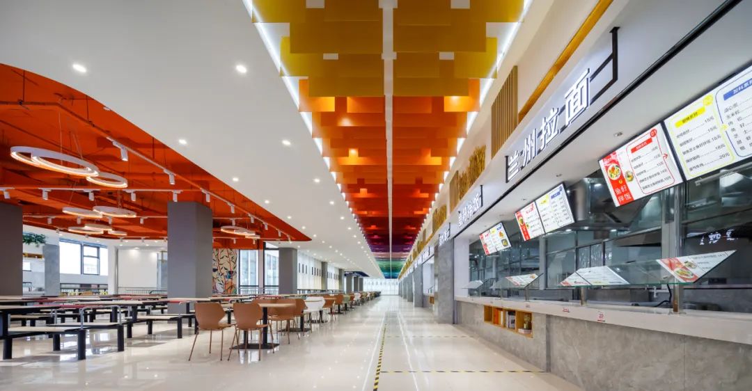 河南工业大学餐厅丨中国郑州丨晓寒建筑空间设计-27