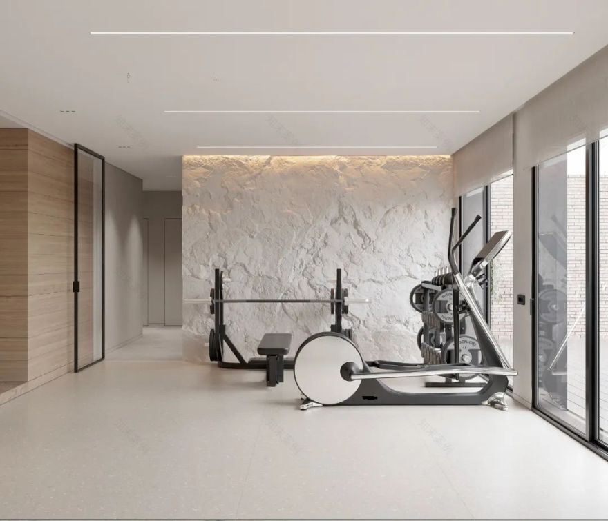 巴塞罗那现代轻法式住宅丨西班牙巴塞罗那丨Alex Tolkachev-87