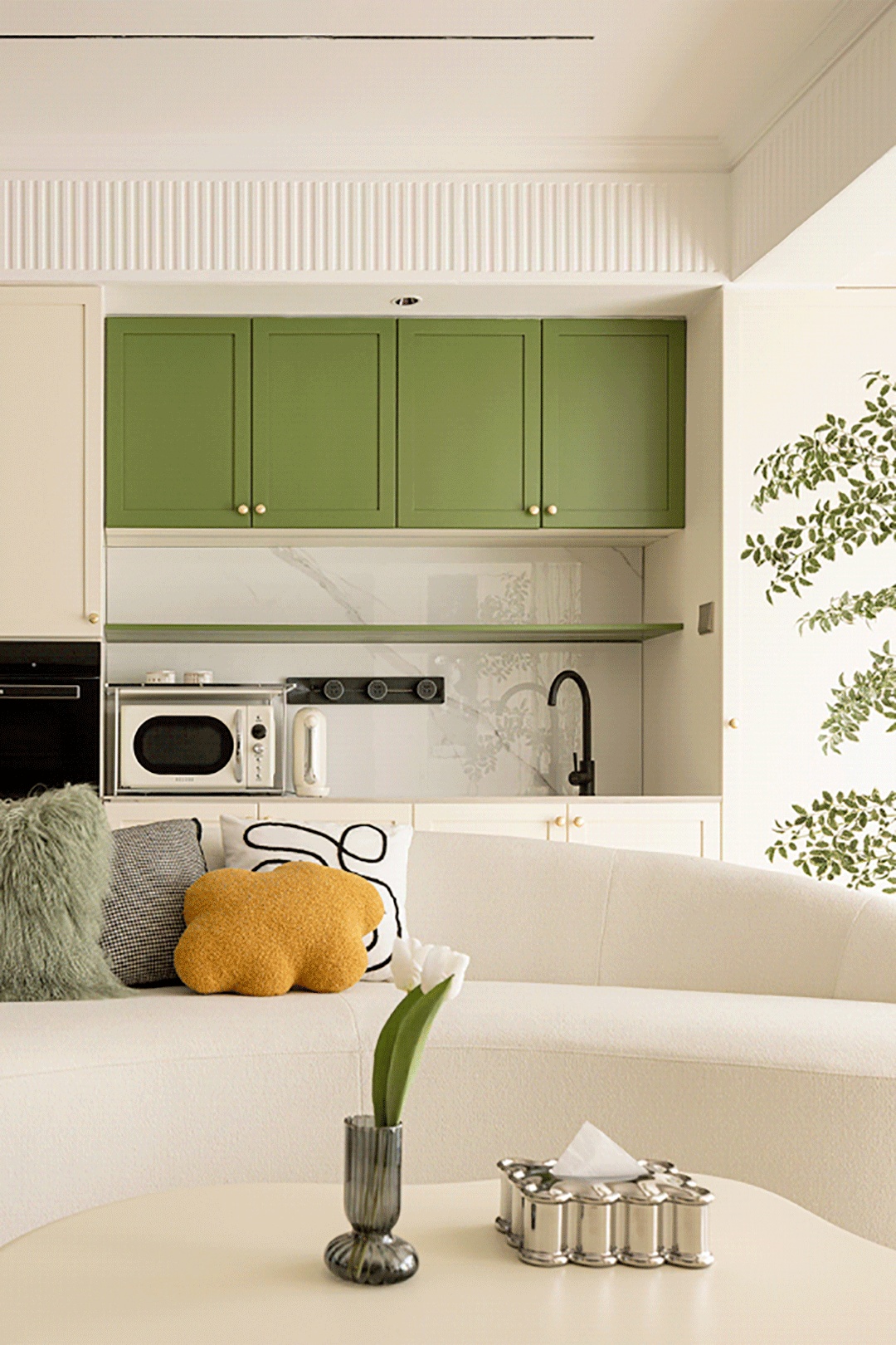 界末空间设计 · 暖暖的法式奶油风-0