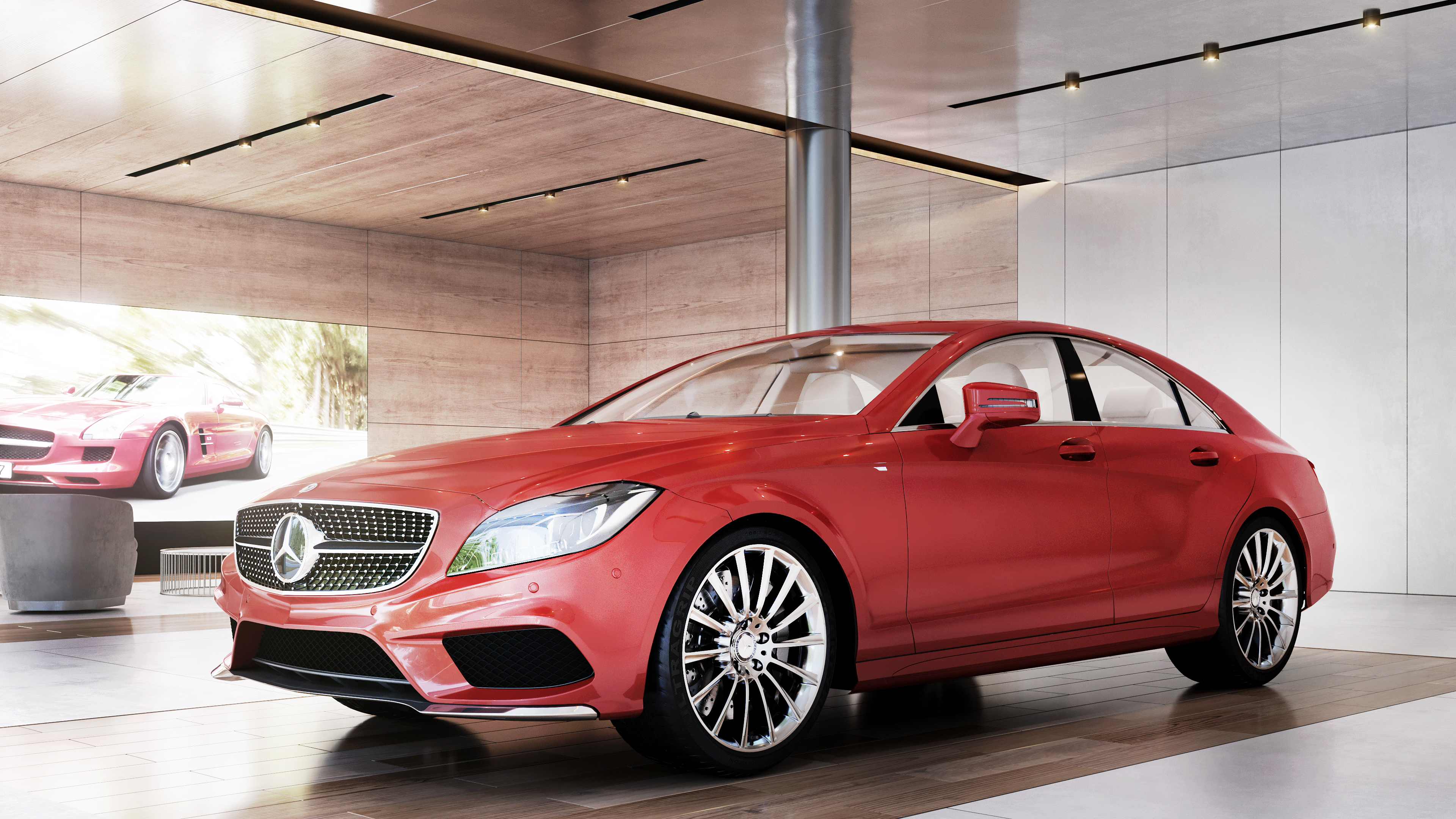 Tunisia, Interior design ,Mercedes Showroom,2020-3