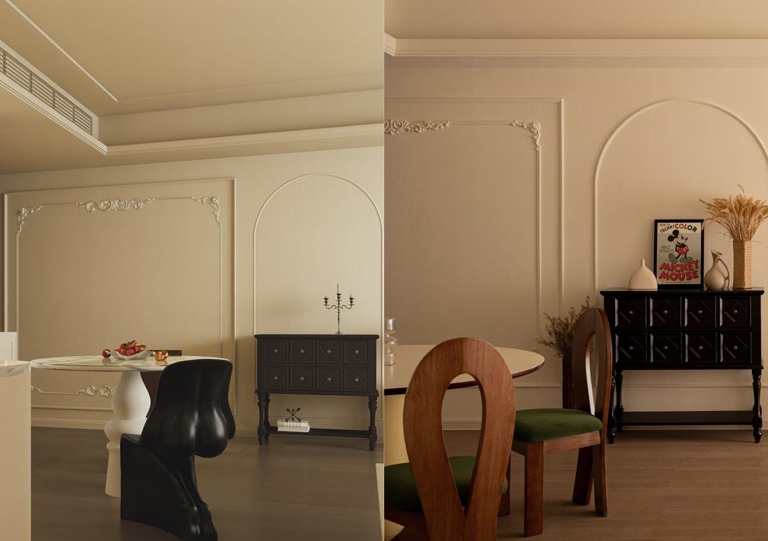 高颜值轻复古法式设计丨中国珠海丨珠海设计团队-77