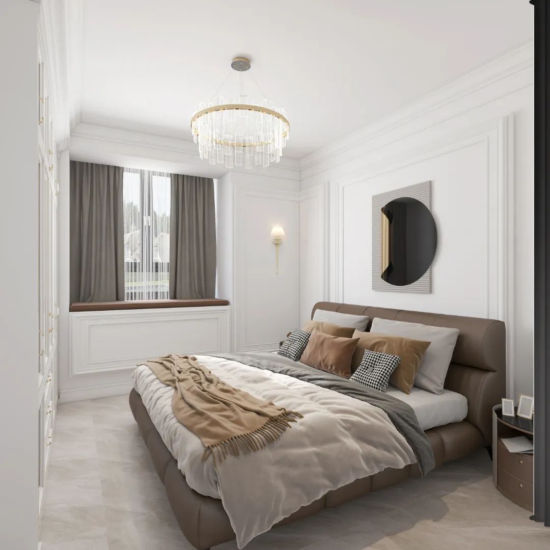 都会湾小区欧式小户型设计丨李文昌-27