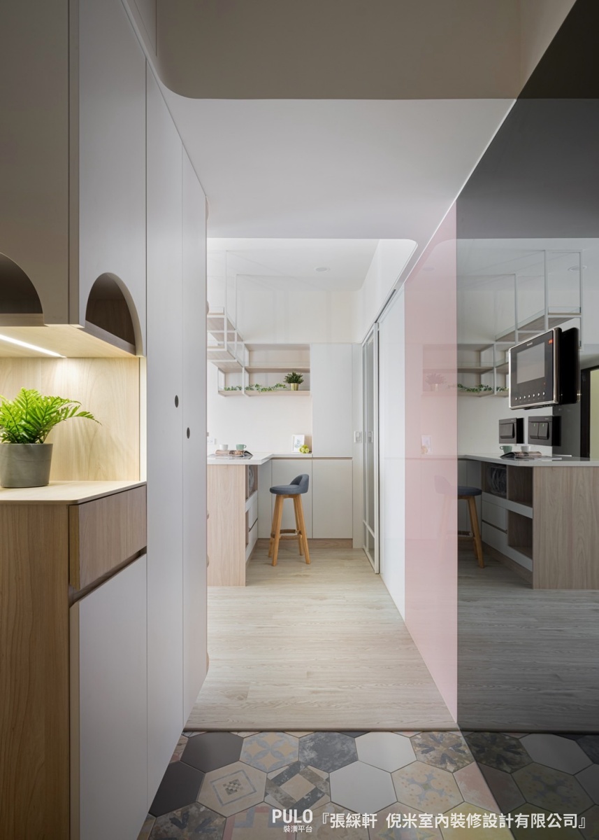 台中17坪小坪数北欧风亲子居家装潢丨中国台中丨倪米室内装修设计有限公司-15