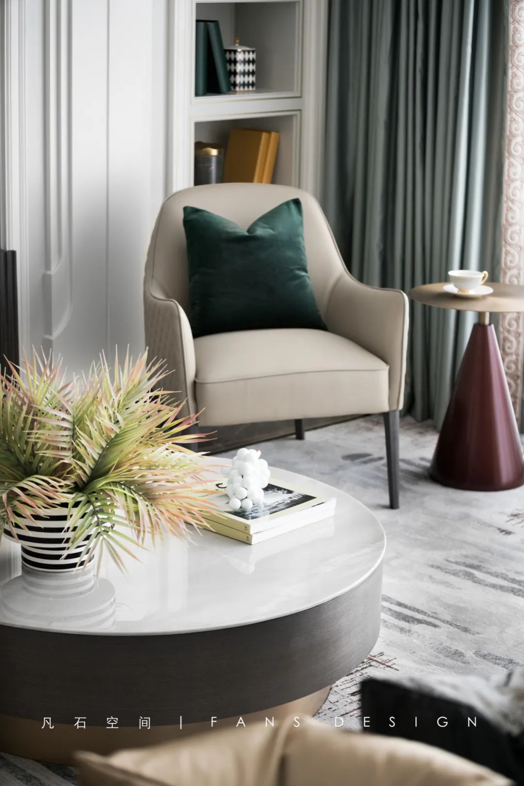 成都新婚夫妻时尚轻奢婚房设计-22