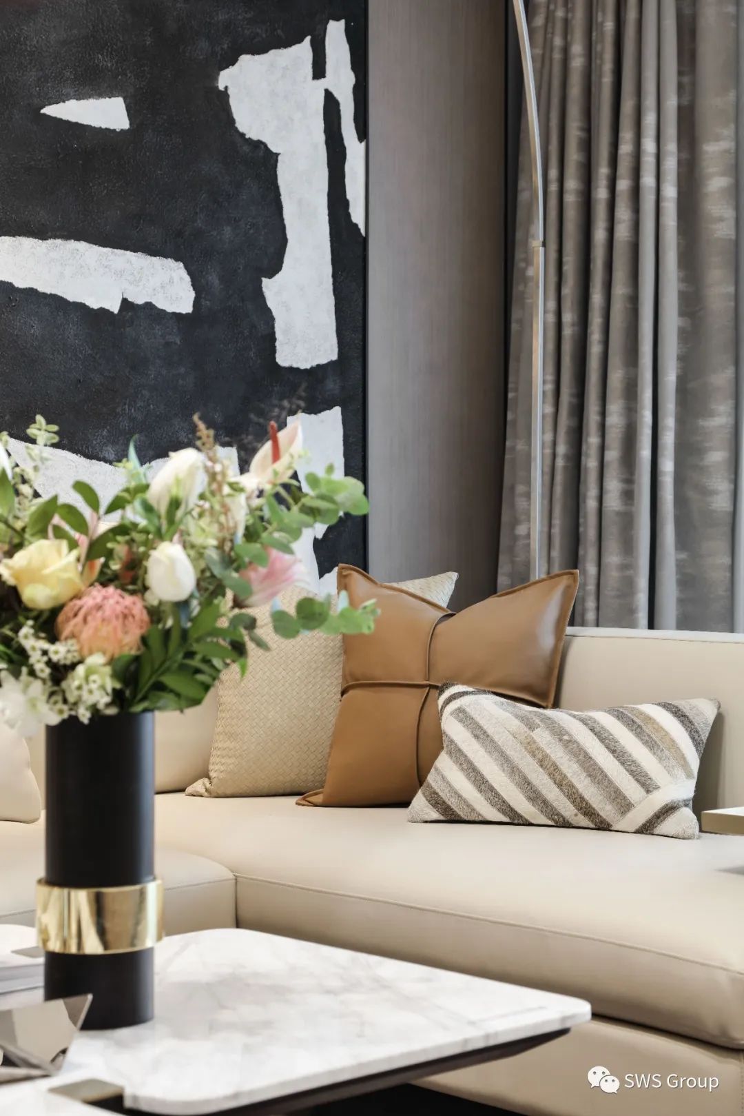 武汉绿城凤起听澜样板间 | 年轻现代的理想居所-14