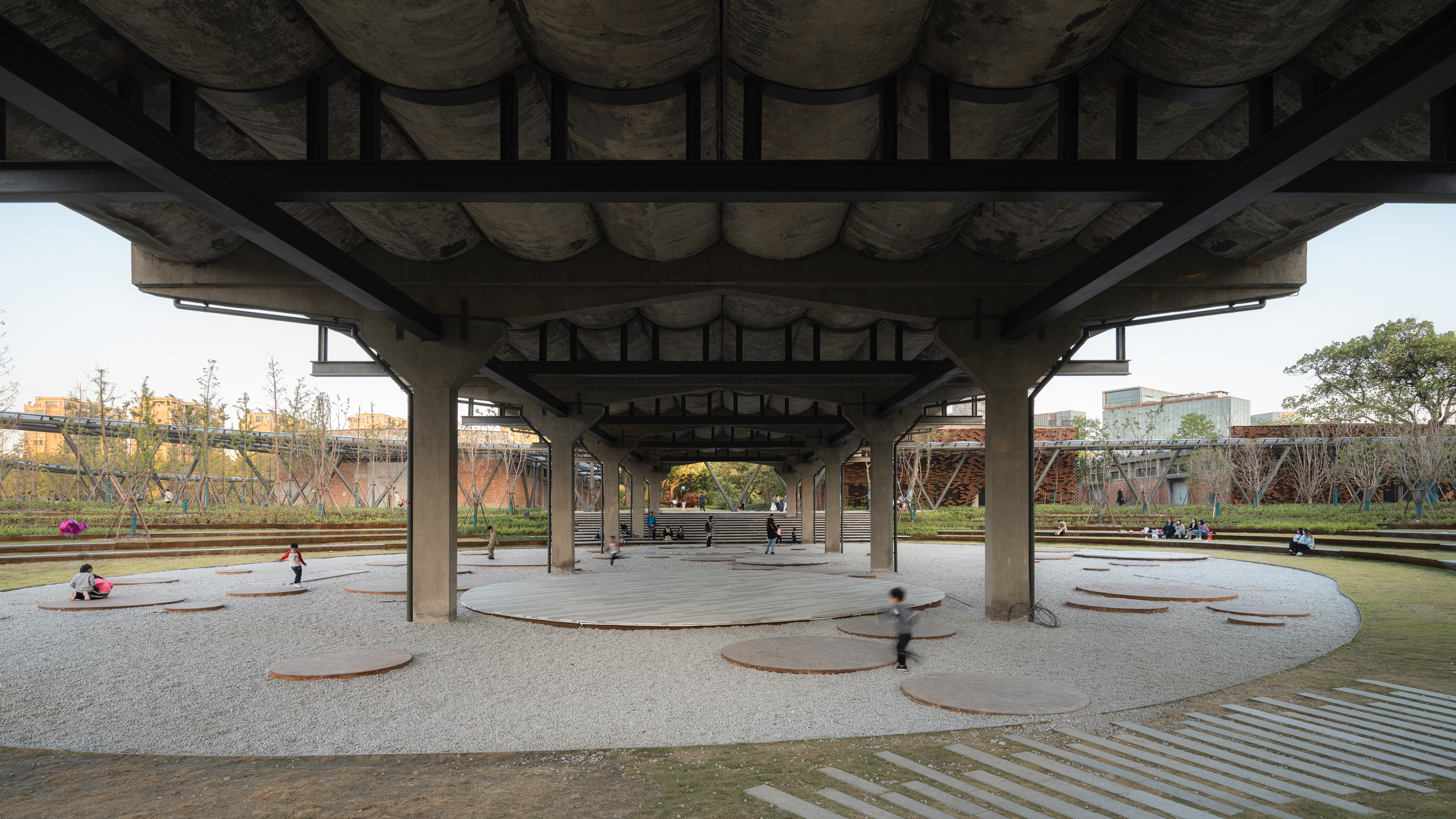 杭州小河公园丨中国杭州丨隈研吾建筑都市设计事务所-34