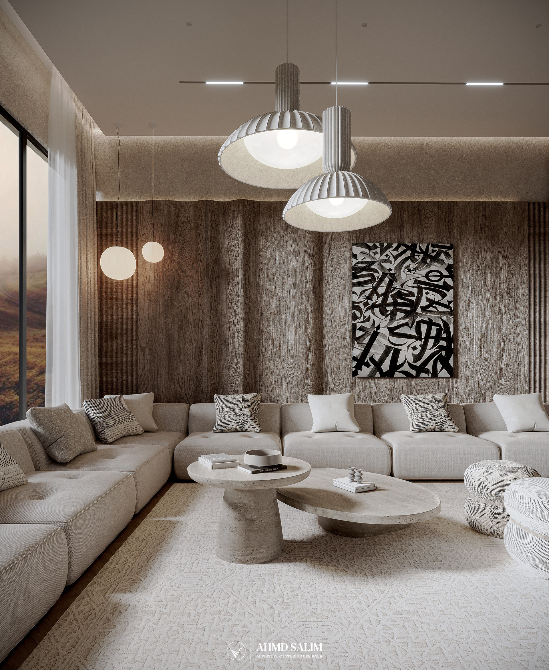 安曼的客厅丨JordanAmman丨mohamedelhussienidesigns-19