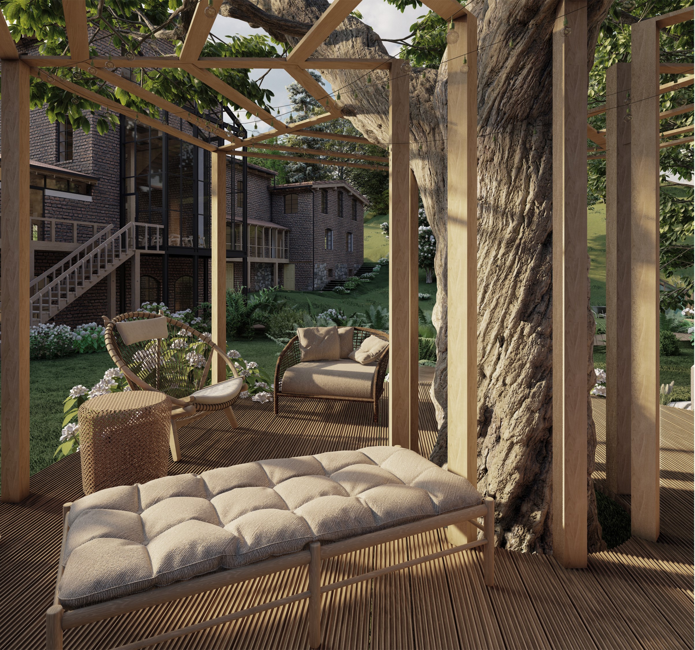 Kula  Młyn村磨坊改造为收养家庭住宅丨格但斯克美术学院室内建筑系Weronika Kuźma-33