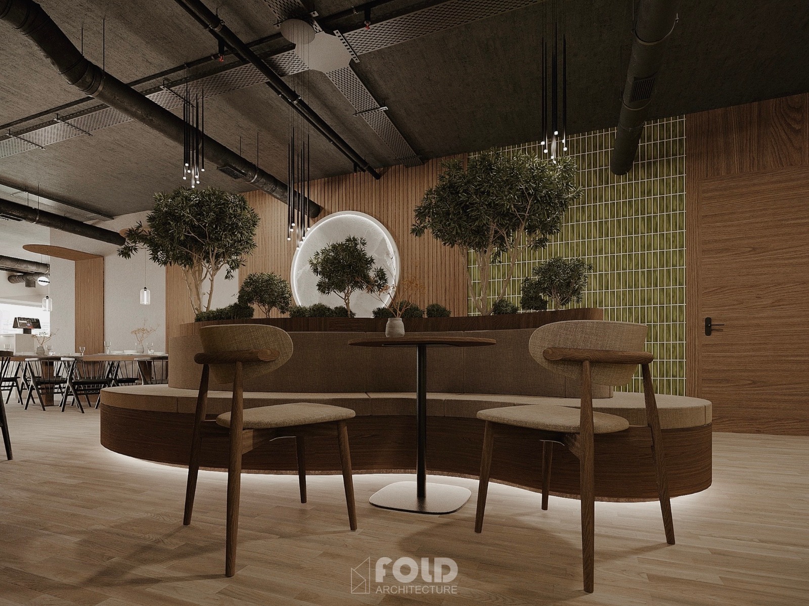 Warm Industrial Restaurant Concept-6